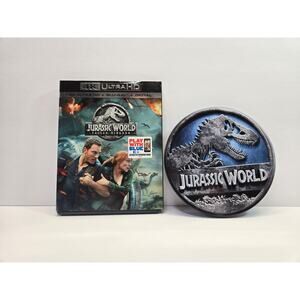 Jurassic World Blu-Ray Bundle Set Jurassic World Collectors Tin & Fallen Kingdom